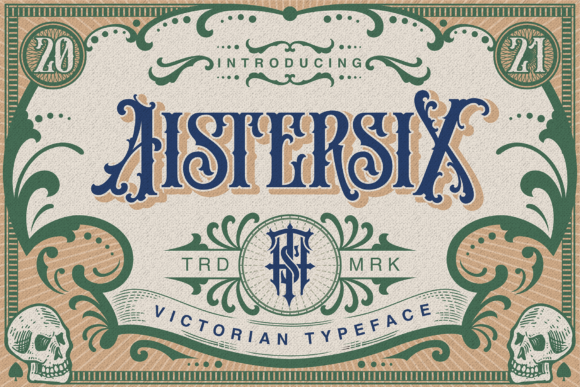 Aistersix: A Bold Blackletter for Branding