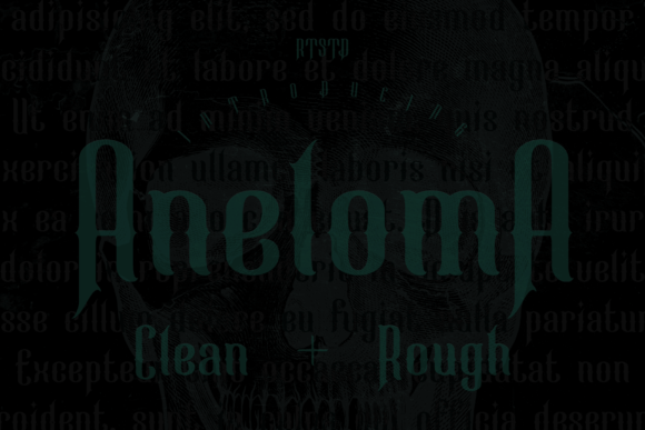 Aneloma: A Bold Blackletter for Web Design
