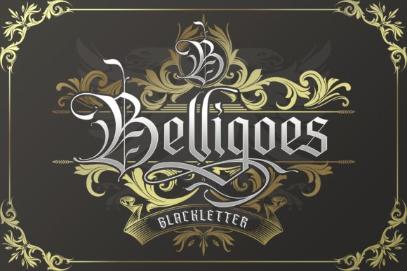 Belligoes: A Bold Typeface for Editorial Design
