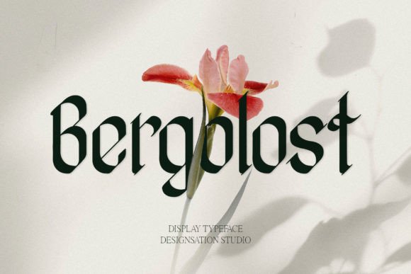 Bergolost: A Bold Blackletter for Creative Projects