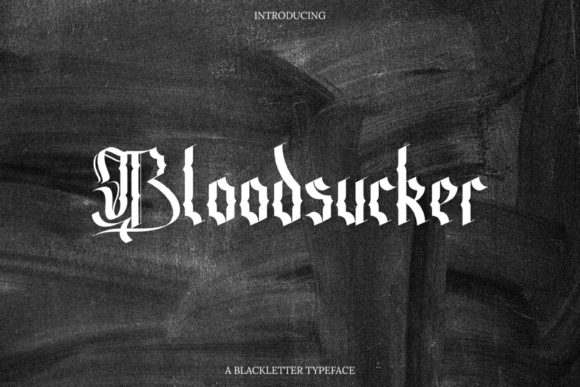 Blackletter Font with Gothic Vibe