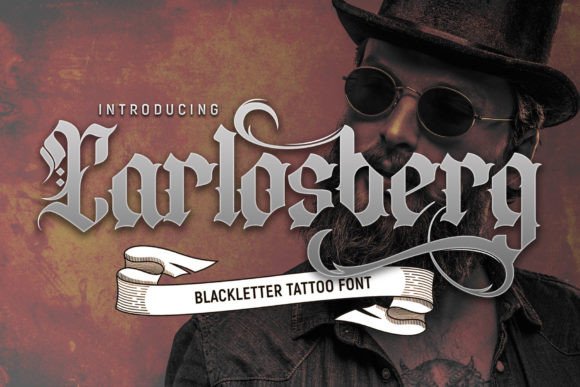Carlosberg: A Bold Font for Modern Campaigns