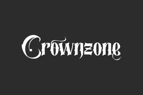 Crownzone: Gothic Font for Business