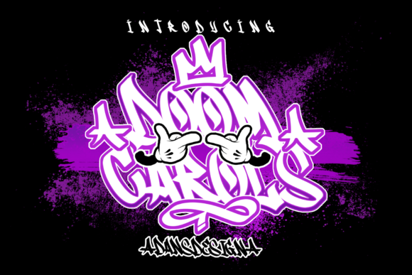 Doom Carols Font: Bold Blackletter for Web Design