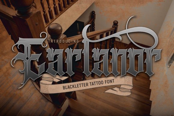 Earlanor: Bold Blackletter for Impactful Campaigns