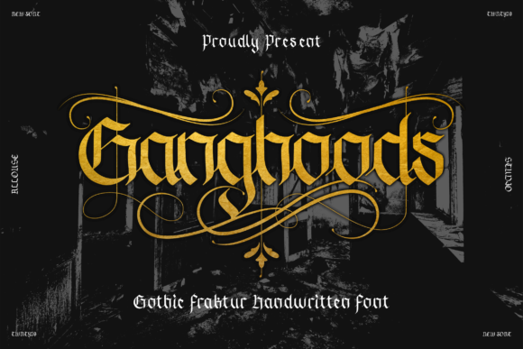 Ganghoods: A Bold Font for Web Design