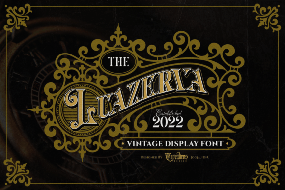 Luazerva: A Blackletter Font with Victorian Charm