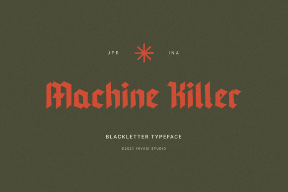 Machine Killer: A Bold Font for Business