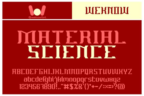 Material Science: A Bold Font for Digital Campaigns