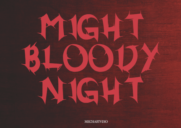 Nagell: A Bold Blackletter Font