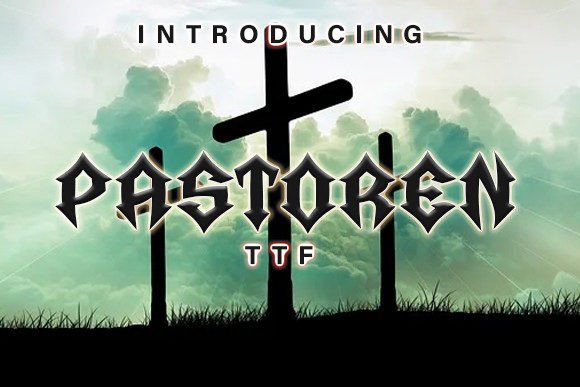 Pastoren: A Gothic Font for Editorial Impact