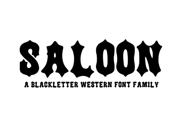 Saloon: A Bold Typeface for Editorial Design