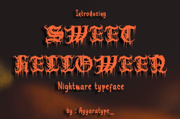 Sweet Helloween Font Review