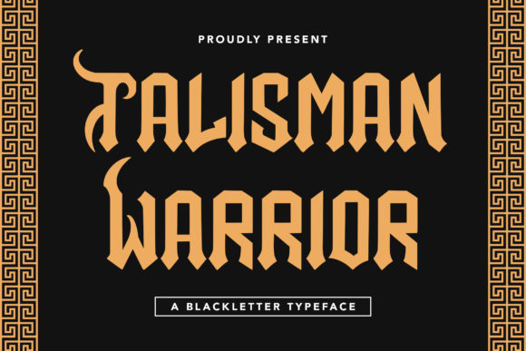 Talisman Warrior Font Review