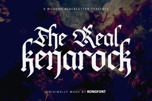 The Real Kenarock Font