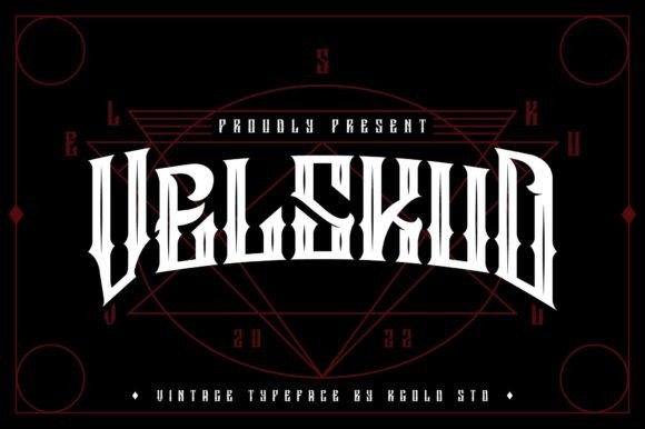 Velskud: A Bold Font for Business Branding